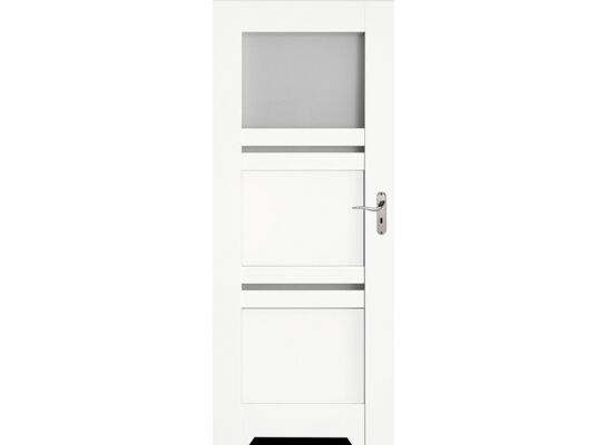 Skrzydło drzwiowe Dalia biały podcięcie 90P