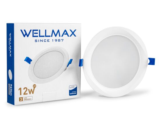 Oprawa ledowa Wellmax Samsung wpuszczana okrągła 12W 4000k