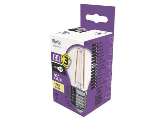 Żarówka LED Filament Mini Globe 2W E27 ciepła biel