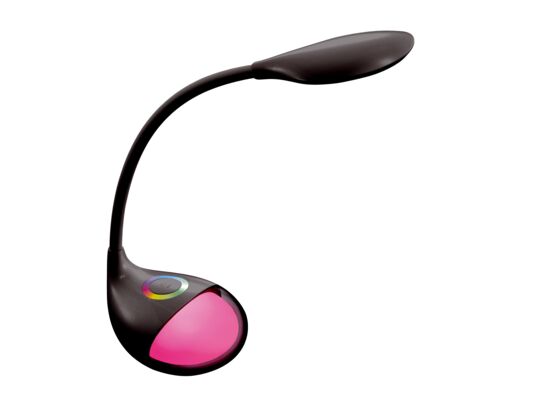 Lampka biurkowa 6W + lampka nocna czarna PLATINET