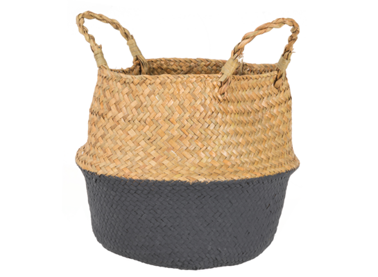 Kosz pleciony naturalny 30 x 37 x 33 cm