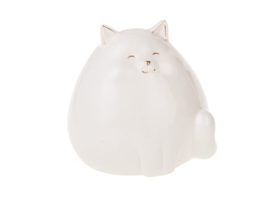 Figurka ceramiczna Kot