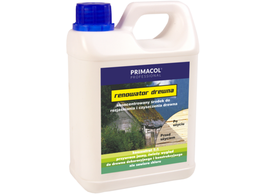 Renowator drewna 1 l - środek skoncentrowany 1:1