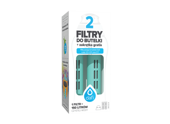 Filtr do butelki filtrującej - 2 pack