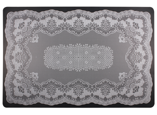 Podkładka BOBBIN 44 x 28,5 cm biała