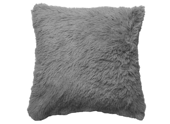 Poduszka SHAGGY 45 x 45 cm szara