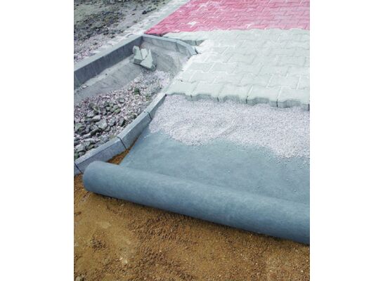 Geowłóknina szara 3 m x 150 mb