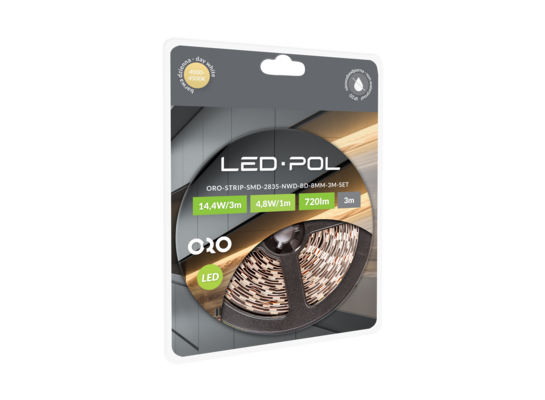 Taśma LED ORO STRIP SMD 8 mm 3 m