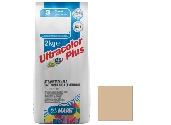 Fuga Ultracolor Plus 138 Jasny beż migdałowy 2 kg MAPEI
