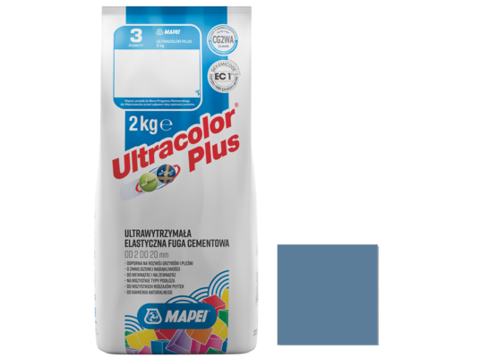 Fuga Ultracolor Plus 172 Niebieski 2 kg MAPEI
