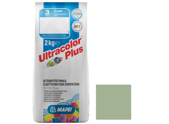 Fuga Ultracolor Plus 181 Zielony 2 kg MAPEI