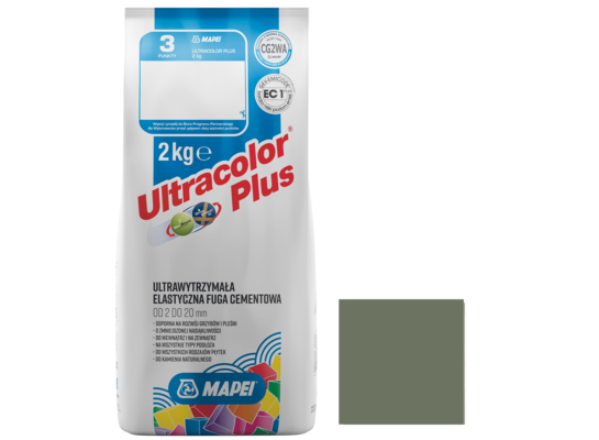 Fuga Ultracolor Plus 260 Oliwka 2 kg MAPEI