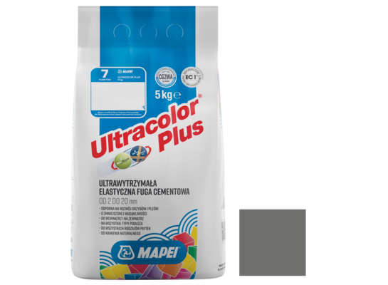 Fuga Ultracolor Plus 119 Szary londyński 5 kg MAPEI
