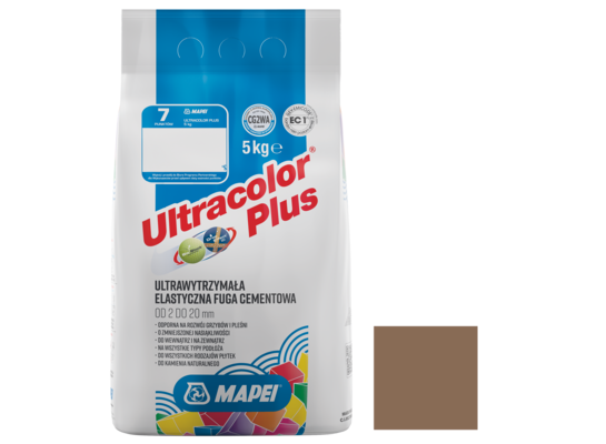 Fuga Ultracolor Plus 152 Brąz lukrecja 5 kg MAPEI