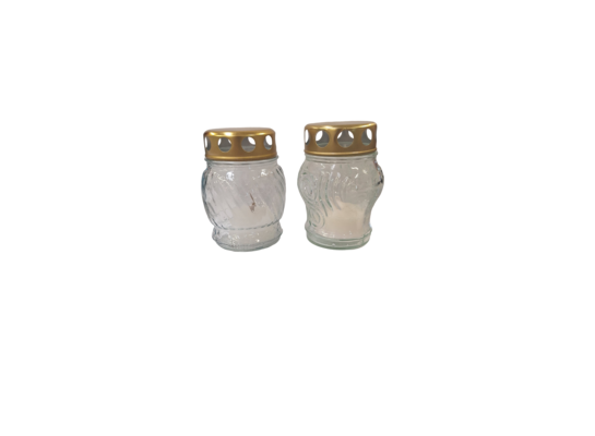 Znicz szklany LW L-955 transparentny