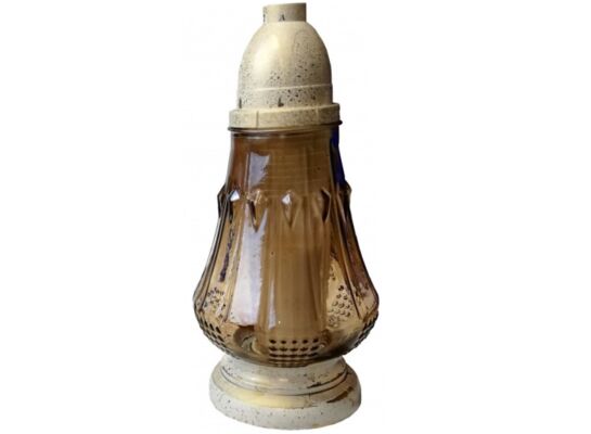 Znicz szklany LW L-1270 28 cm mix CIECIERSKI