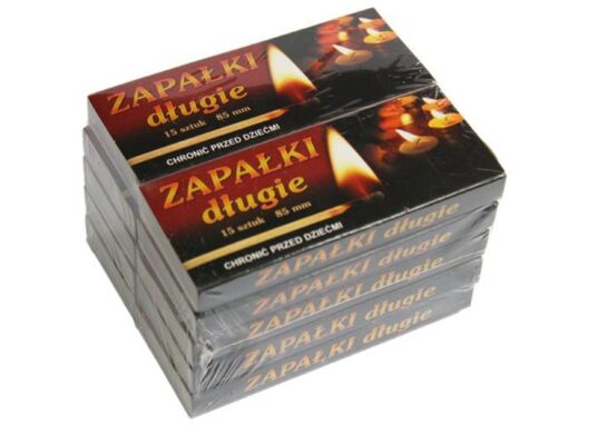 Zapałki zniczowe długie