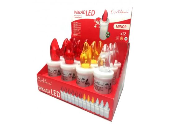 Znicz LED 90 11 cm mix