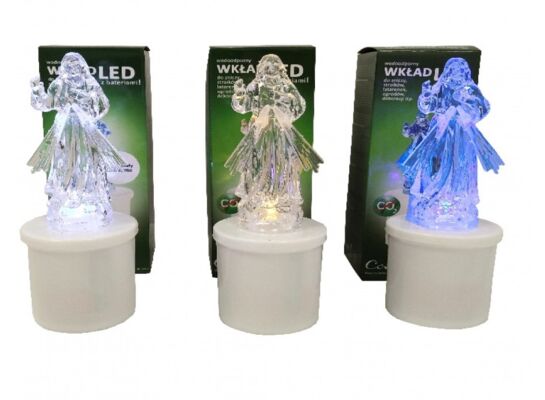 Znicz LED JEZUS 17 cm mix