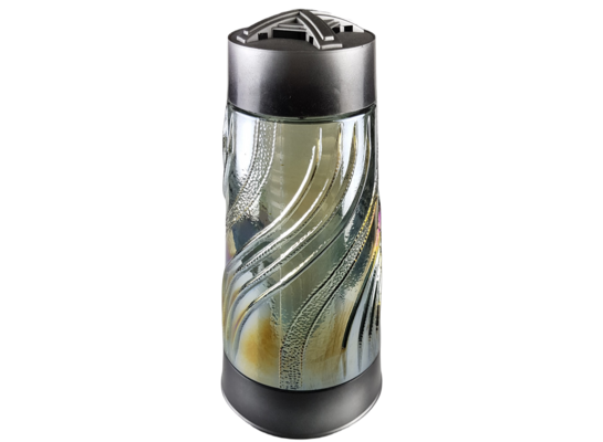 Znicz tuba fala mała G 31 cm grafitowy