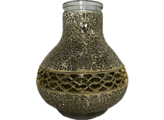 Znicz witraż mini Karafa SWMINI21 18 x 33 cm 50 h 170 g