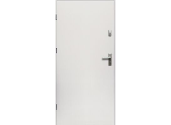 Drzwi zewnętrzne ARTEMIDA pełne białe 90 lewe RADEX