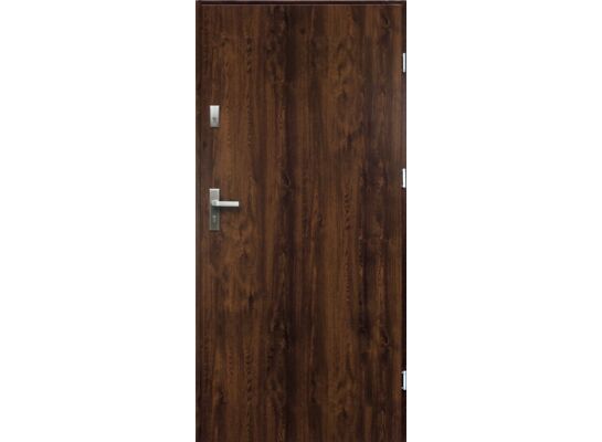 Drzwi zewnętrzne ARTEMIDA pełne orzech 90 prawe RADEX
