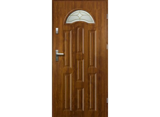 Drzwi zewnętrzne SOL roco złoty dąb 80 prawe RADEX