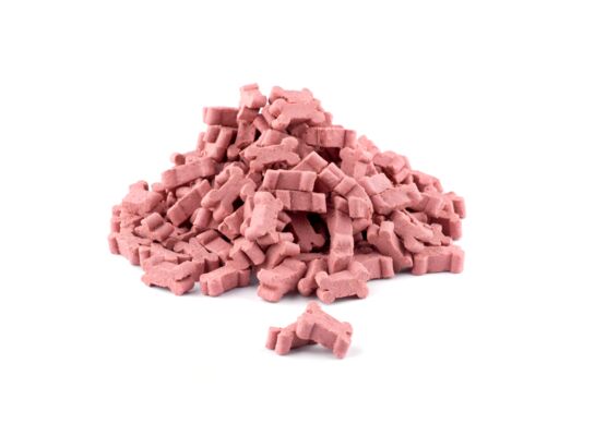 Mięsne kostki z łososiem 300 g Maced