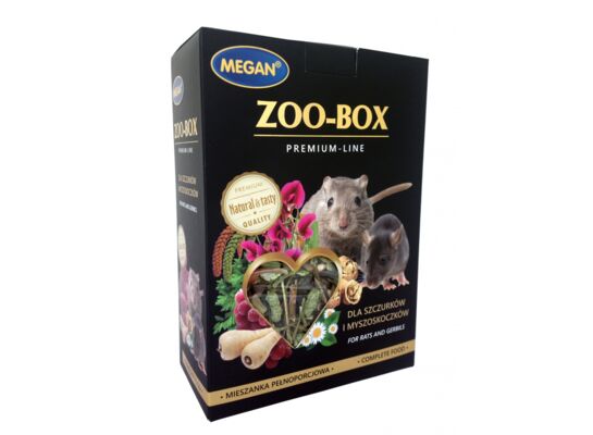 Karma dla szczurka i myszoskoczka 420 g ZOOBOX PREMIUM