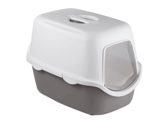 Toaleta CATHY z filtrem 56 x 40 x 40 cm szara ZOLUX