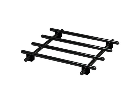 Podstawek kwadratowy druty czarny Gabano