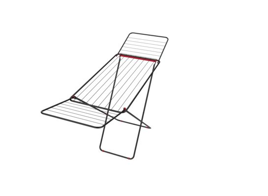 Suszarka balkonowa czarna 20 mb Elvin Malva