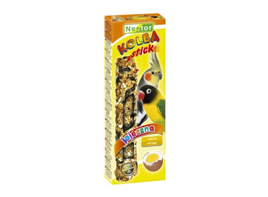 Kolba dla średnich papug z jajkami Nestor