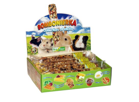 Bombonierka dla gryzoni i królików 690 g Nestor