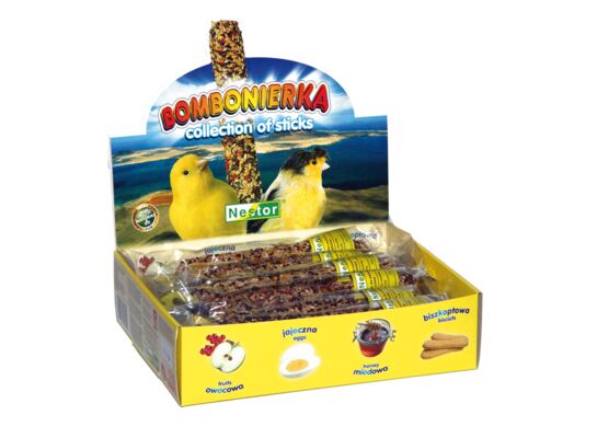 Bombonierka dla kanarków 510 g Nestor