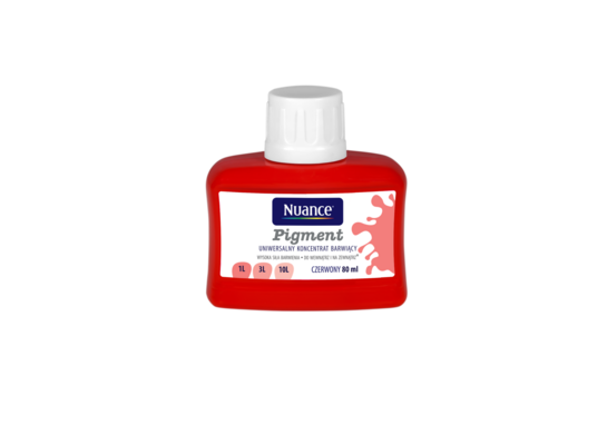 Pigment 80 ml Czerwony