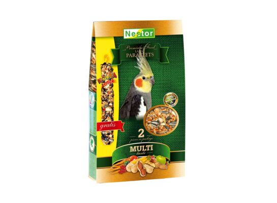 Pokarm Premium dla średnich papug 1400 ml Nestor