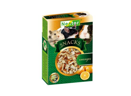 Snacks dla gryzoni i królików - Pomarańcza Nestor