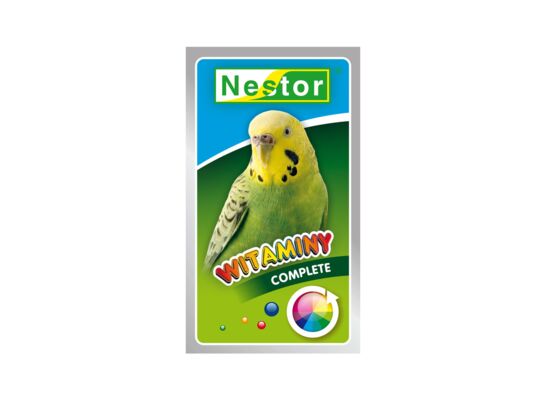 Witaminy dla małych papug ogólne 20 g "Complete" Nestor