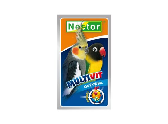 Odżywka dla średnich papug "Multivit" Nestor