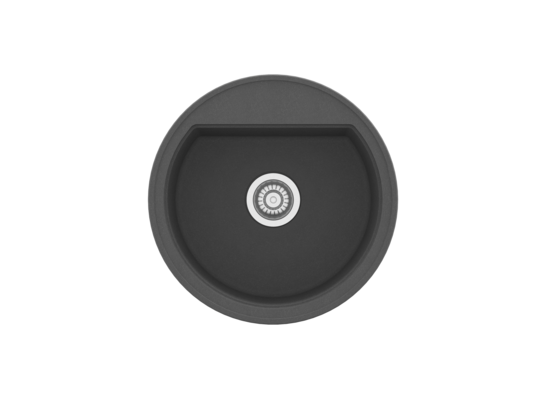 Zlewozmywak granitowy Oval 1-komorowy