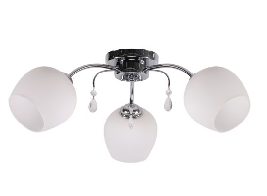 Lampa sufitowa Zachera 3x40 W E27 biały