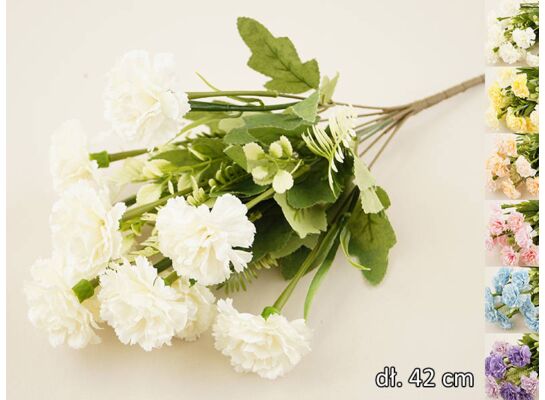 Bukiet goździków 10 sztuk 42 cm