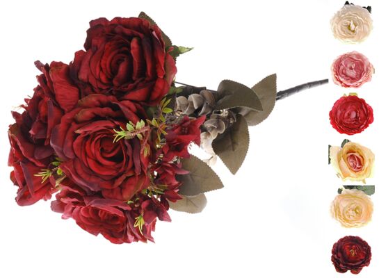 Bukiet róż 9 sztuk 52 cm