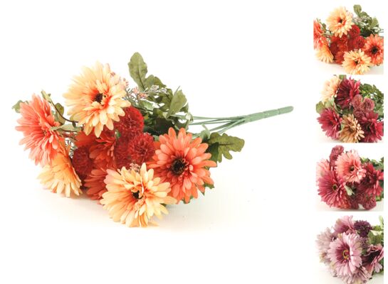 Bukiet gerbera 10 sztuk 50 cm