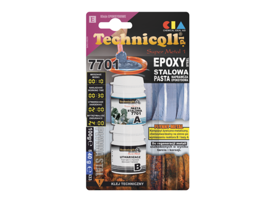 Pasta stalowa epoksydowa 100 g