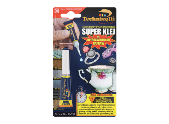 Klej sekundowy Super Klej 2 g