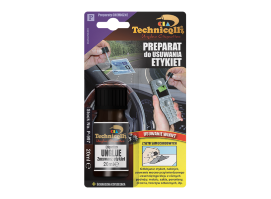Preparat do usuwania etykiet 20 ml