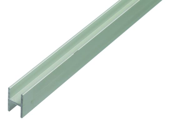 Profil H ALU anodowany 1000 x 9,1 x 12 x 1,3 x 6,5